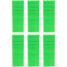 Mikasso 6 Adet Şeffaf Renkli Postit Post-It Post It. Kitap Ayracı Ayraç Plastik Postit Sticker Not Kağıdı Ya