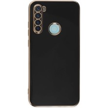 Mey Ithalat®   Redmi Note 8 Kılıf Volet Silikon - Siyah