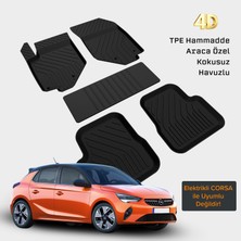 Yms Art Opel Corsa F Paspas 2019 2026 Arası Araca Özel Uyumlu 4d Havuzlu Kaymaz Paspas- Elektrikli Corsa ile Uyumlu Değil