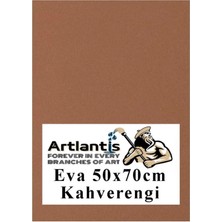 Mikasso Kahverengi Eva 50X70 cm 1 Adet Eva Süngeri Okul Kreş Anasınıfı Elişi Etkinlikleri