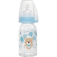 Nacario Nip Wide Neck Bottle 125 ml Antikolik Cam Biberon Erkek,