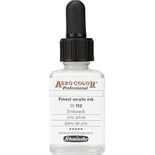 Nacario Schmincke - Aero Color® Professional, Çinko Beyaz 28 Ml, 28112023, Akışkan, Akrilik Boya, Ha