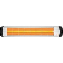 Nacario Ufo S/3000 W Uk Duvar Tipi Isıtıcı, Infrared Işık, 5 Kademeli, 110 x 10 x 19 Cm, Gümüş