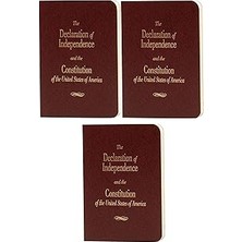 Nacario Cato Institute 3- Pocket U.s. Constitution And Declaration Of Independence (Three Pack)