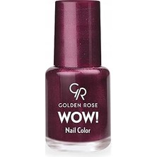 Nacario Wow Nail Color No: 55 - Parlak Bitişli Mini Oje 6 ml