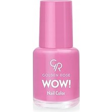 Nacario Wow Nail Color No: 21 - Parlak Bitişli Mini Oje 6 ml