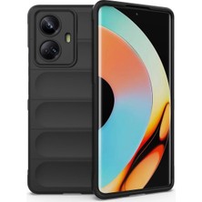 Mey Ithalat®  Realme 10 Pro 5g Kılıf Optimum Silikon - Siyah
