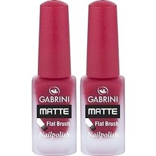 Nacario Gabrini Matte Nail Polish M03 1 Paket (1 x 1 Adet) 2li Paket