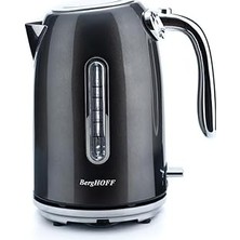 Nacario Berghoff Gem Metallic 1.7 Litre Su Isıtıcısı – 2200 W, Paslanmaz Çelik Gövde | Silver