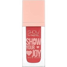 Nacario Show By Pastel Show Your Joy Liquid Blush - Likit Allık, 58, 4 G