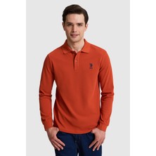U.s. Polo Assn. Erkek Kiremit Sweatshirt 50276503-VR031