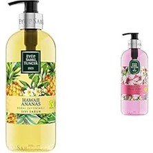 Nacario Doğal Zeytinyağlı Sıvı Sabun Hawaıı Ananas (500 Ml) Xeyüp Doğal Zeyt