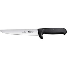 Nacario Victorinox Mutfak Bıçağı Fibrox Safety Burun Stechmesser Norm. Schl. Siyah Cm, 5.5503.18L