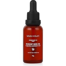 Nacario Bade Kuşburnu Çekirdeği Yağı Soğuk SIKIM%100 Saf 30 ml Yaşlanma Karşıtı Aydınlatıcı