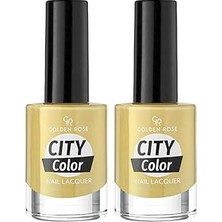 Nacario City Color Nail Lacquer No:84 - Oje 2li Paket