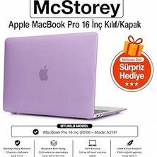 Nacario Mcstorey Macbook 16 Touch Bar Uyumlu Sert Kapak Hardcase Mat Yüzey Ince Hafif Darbe Çizilme Kor