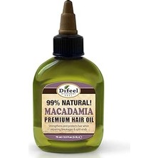Nacario Difeel Mega Care Doğal Saç Yağı - Macadamia Yağı 2,5 Ons