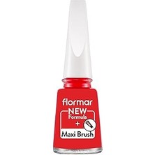 Nacario Nail Enamel Yüksek Pigmentli & Parlak Bitişli Oje FNE-377 Red Coral