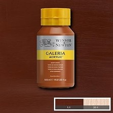 Nacario Winsor Newton Akrilik Boya Burnt Sienna