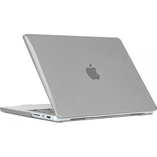 Nacario Macbook Air 13.3ınç 2020 A2179 Kılıf Kristal Ön Arka Şeffaf Kapak Td Renksiz