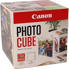Nacario Photo Cube Creative Pack, Green - PP-201 Glossy Ii Fotoğraf Kağıdı 5x5" (40 Yaprak) + Fotoğra