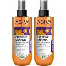 Nacario Agiva Care Caff-Ginseng 200ML Saç Toniği (2 Paketi)