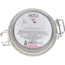 Nacario Akita% 100 Doğal Killi Ayak Maskesi Gül 125ML