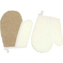 Nacario Sisal Eldiven Lif Kese Kahverengi (18 cm x 22CM)