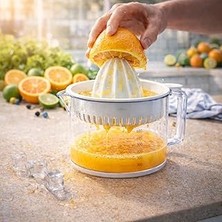 Nacario Limon Sıkacağı Narenciye Portakal Sıkacağı Beyaz 600 ml