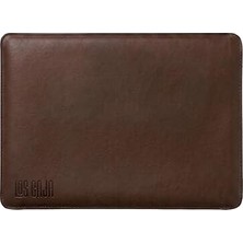 Nacario Minimalist 13 Inç Laptop Kılıfı, Vegan Deri, Su Itici Özellikli, Bilgisayar Notebook Laptop Çantası