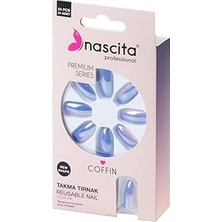 Nacario 24'lü Coffin Renkli Takma Tırnak - 183