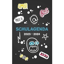 Nacario Schulagenda 2023 - 2024: Studentenplaner Coole Aufkleber Für Die Schule, Universität, Oder Ausbildu