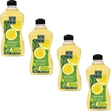 Nacario Doğal Zeytinyağlı Sıvı Sabun Çeşme Limonu Sıvı Sabun 1500 ml x 4