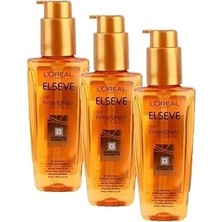 Nacario L'oreal Paris Elseve Canlandırıcı Bakım Yağı 100 ml (3 Paketi)