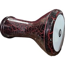 Nacario Vd® Darbuka/doumbek Döküm Alüminyum - Tuning Lugs & Rmvble Head (8 ½ Inç) (Çatlak Lav)