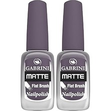 Nacario Gabrini Matte Nail Polish M19 1 Paket (1 x 1 Adet) 2li Paket