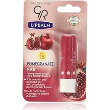 Nacario Lip Balm No: 08 Pomegranate Spf 15 - Nar Aromalı Dudak Nemlendiricisi