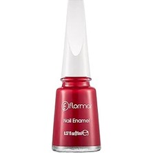 Nacario Oje- Nail Enamel Parlak Kırmızı Oje 8690604282913 34000001-048 Fiery Red One Size