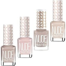 Nacario Pastel Oje Nude 4'lü 54.set 763-751-755-767