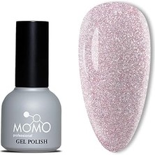 Nacario Momo Professional Disko Kalıcı Oje D005 Pembe 10 Ml, Reflective Flash Gel Polish