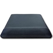 Nacario Lunatic Kare Siyah Bilek Destekli Mouse Pad Ergonomik Kaymaz Taban Oyun Ofis Için Altlığı S