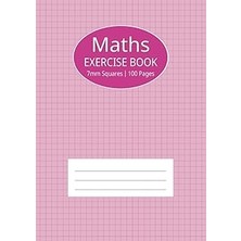 Nacario Independently Published Maths Exercise Book: Pink Notebook 7mm Squares A4 For Girl