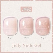 Nacario Born Pretty 10ML Jelly Nude Seri Kalıcı Oje JN62 (57851-12) 4143