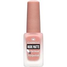 Nacario Gabrini Nude Matte Nail Polish 10 1 Paket (1 x 1 Adet)