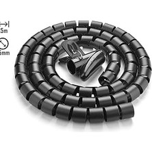 Nacario Ugreen Kablo Koruyucu Düzenleyici Spiral, 1.5 Metre