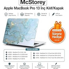 Nacario Mcstorey Macbook 13 Mermer Desenli Kılıf A1706 A1708 A1989 A2159 A2251 A2289 A2338 M1 M2 Uyumlu