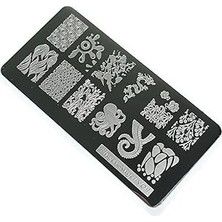 Nacario Nail Stamping Baskı Plakası VV09