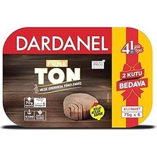 Nacario Dardanel Ayçiçek Yağlı Füme Ton Balığı 6 x 75 gr