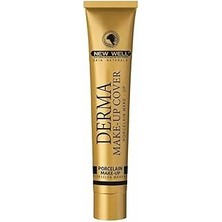Nacario New Well Derma Makeup Cover Yoğun Kapatıcı Fondöten 04 Copper