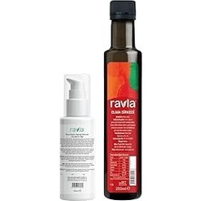 Nacario 2'li Ürün - Ravla Elora Zeytin Yaprağı Ekstratlı Saç Bakım Yağı 100ML / Ravla Elma Sirkesi 250ML